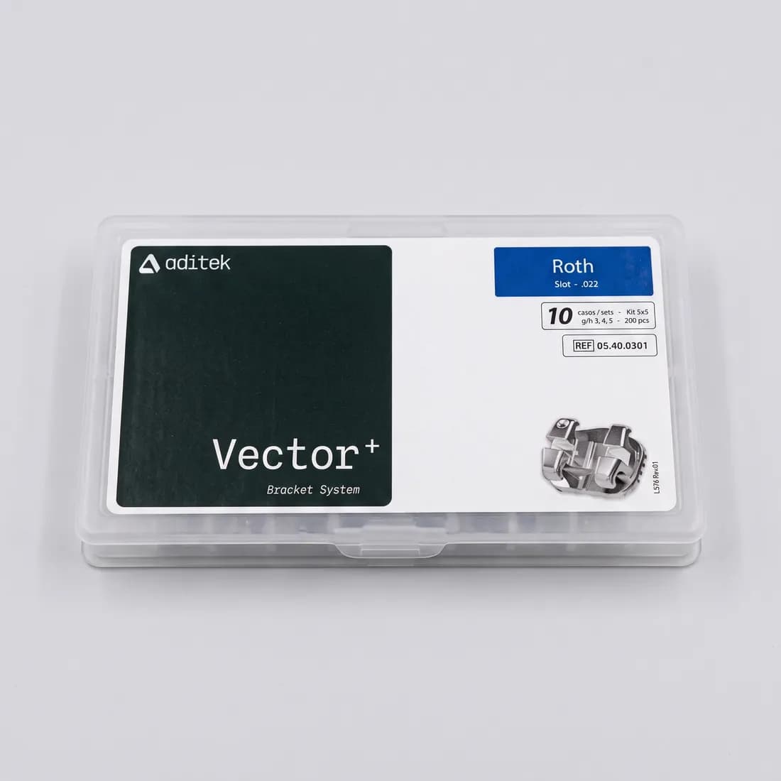 Металлические брекеты ADITEK Vector+